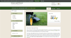 Desktop Screenshot of grassandpower.com